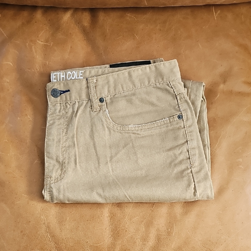 Kenneth Cole Men's Tan Chinos